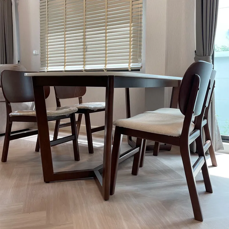 Size : 150 / Top : Rubber Wood / Color : Walnut