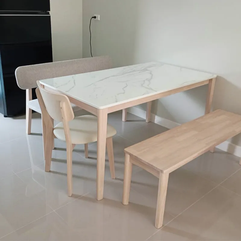Size 150 / Top : Engineered Stone / Color : Light Natural