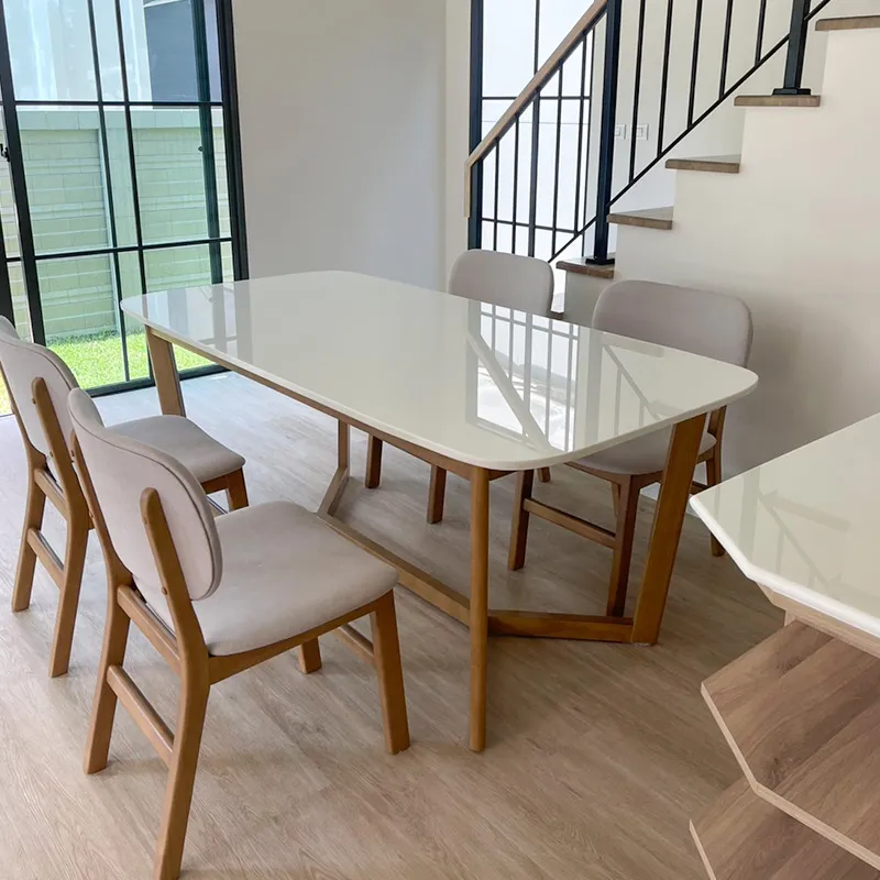 Size : 180 / Top : Engineered Stone / Color : Oak