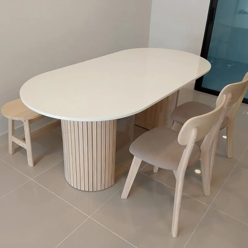 Size : 180 / Top : Engineered Stone / Color : Light Natural