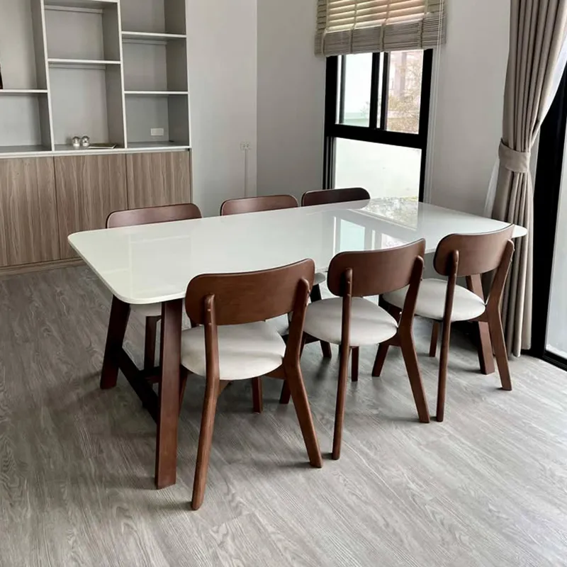 Size : 200 / Top : Engineered Stone / Color : Walnut