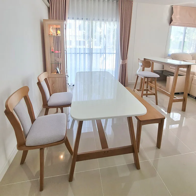 Size : 150 / Top : Engineered Stone / Color : Oak