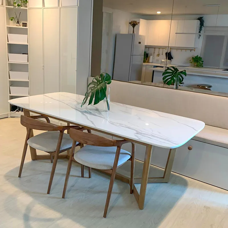 Size : 180 / Top : Engineered Stone / Color : Oak