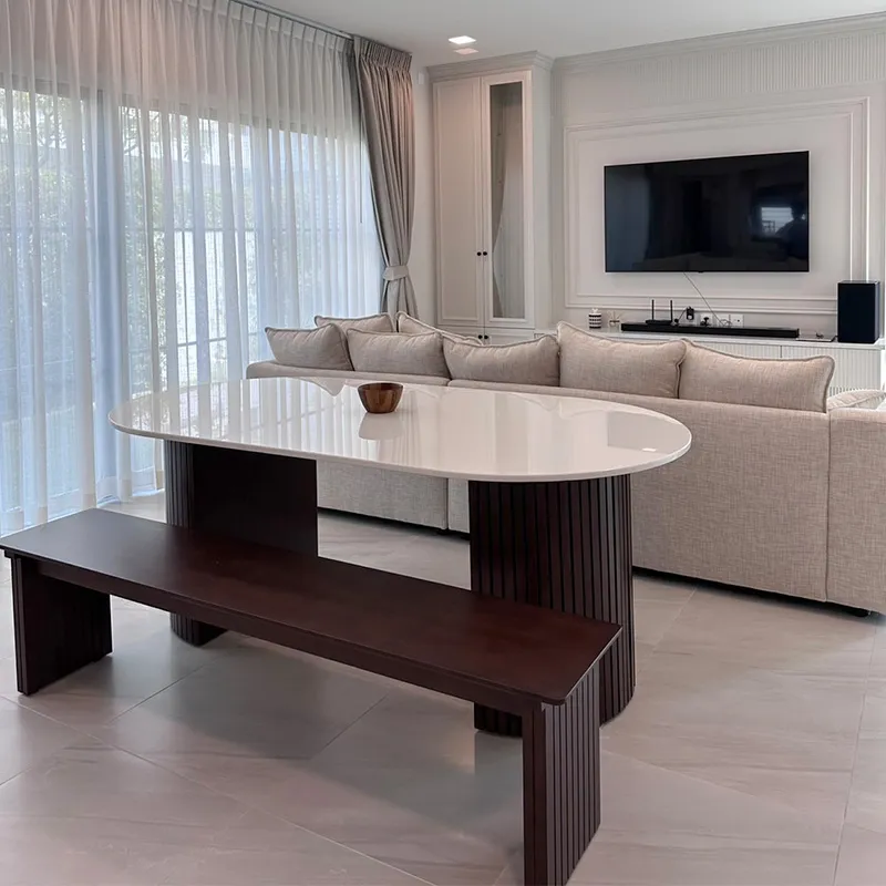 Size : 200 / Top : Engineered Stone / Color : Walnut